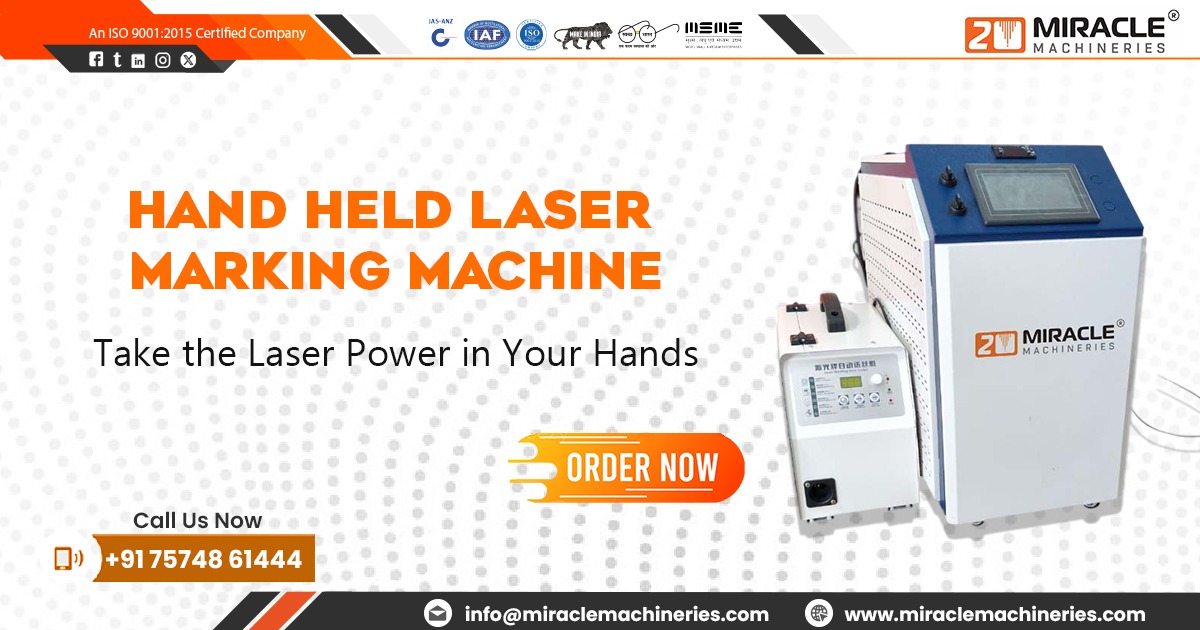 Hand Held Laser Marking Machine in Punjab