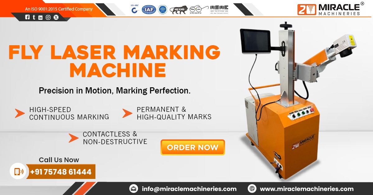 Fly Laser Marking Machine in Maharashtra 