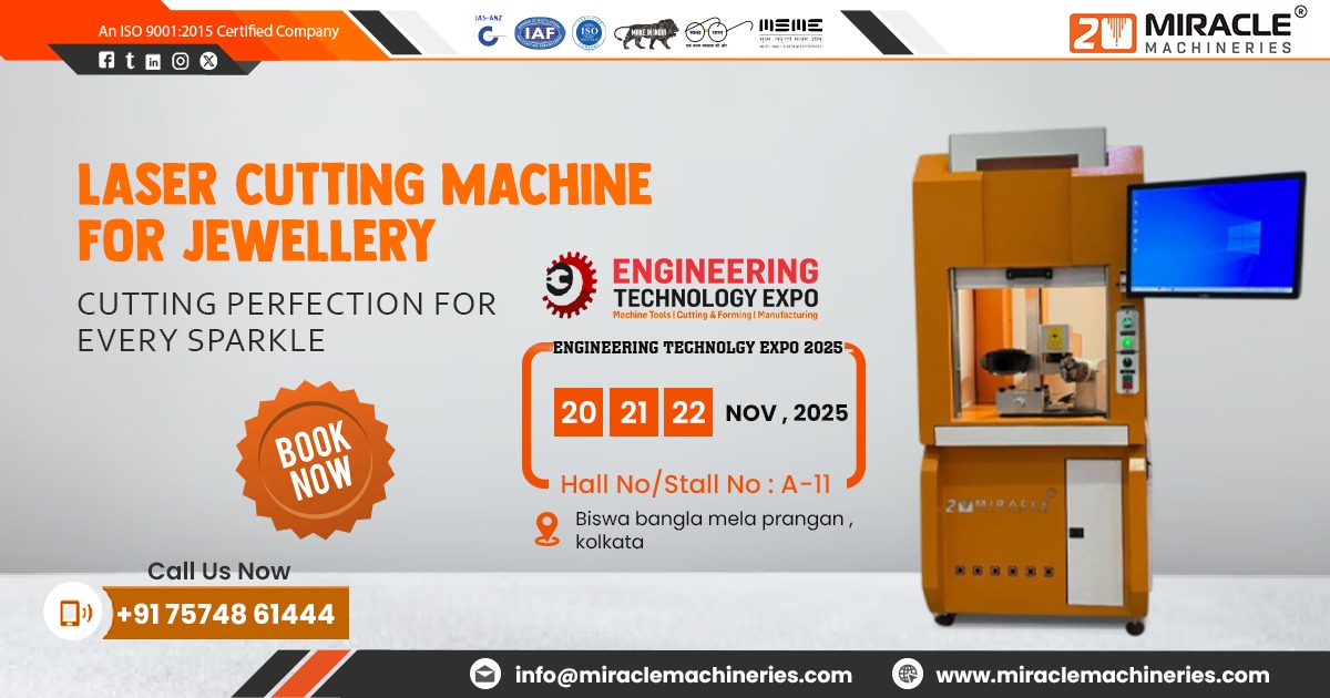 Laser Cutting Machine for Jewellery in West Bengal