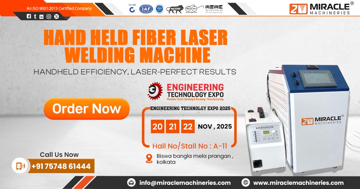 Hand Held Fiber Laser Welding Machine in Telangana