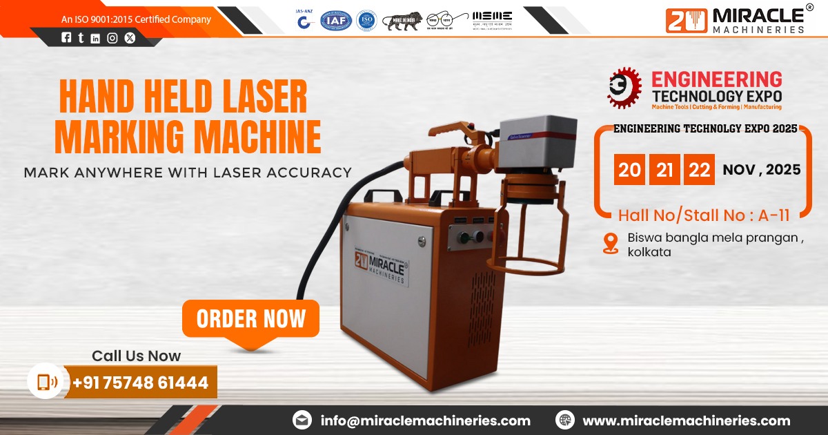 Hand Held Laser Marking Machine in West Bengal