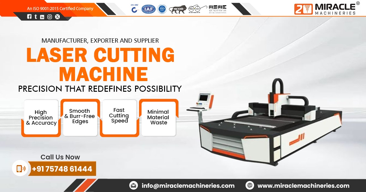 Laser Cutting Machine in Telangana
