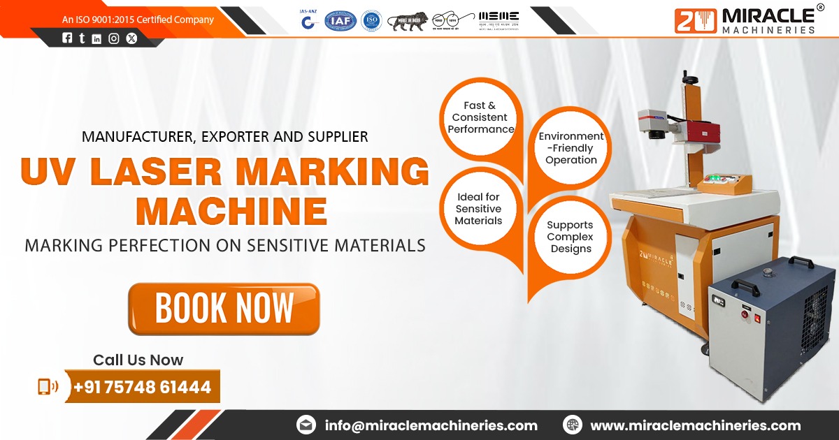 UV Laser Marking Machine in Kerala
