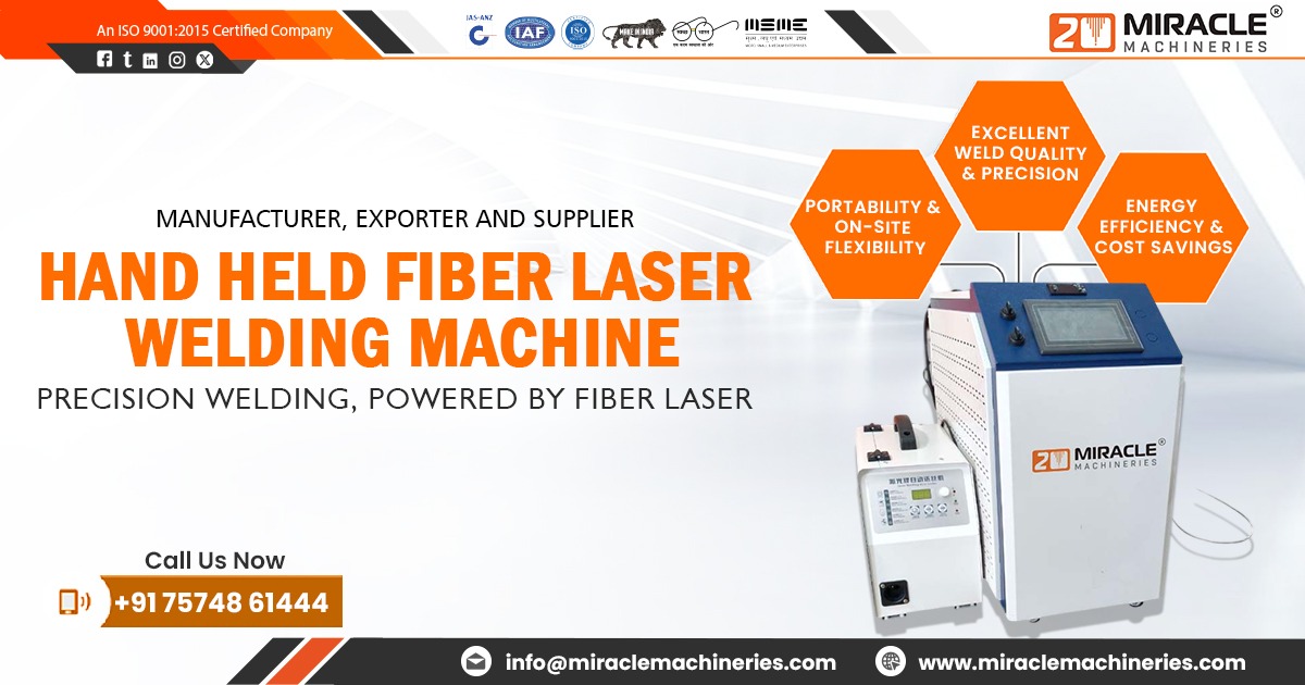 Hand Held Fiber Laser Welding Machine in Andhra Pradesh