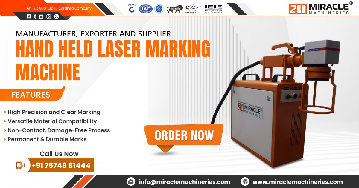 Hand Held Laser Marking Machine in Telangana