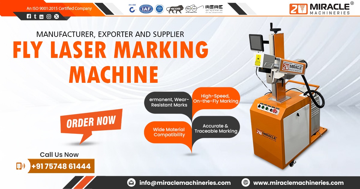 Fly Laser Marking Machine in Karnataka