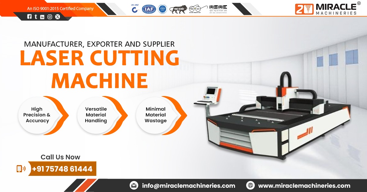 Laser Cutting Machine Supplier in Tamil Nadu