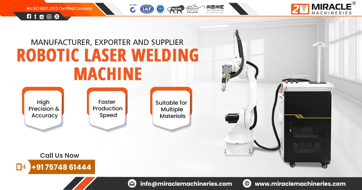 Robotic Laser Welding Machine in Madhya Pradesh