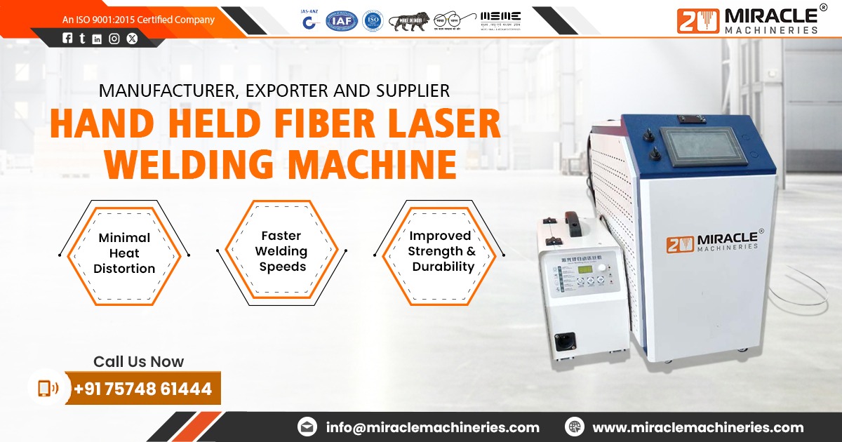 Hand Held Fiber Laser Welding Machine in Maharashtra