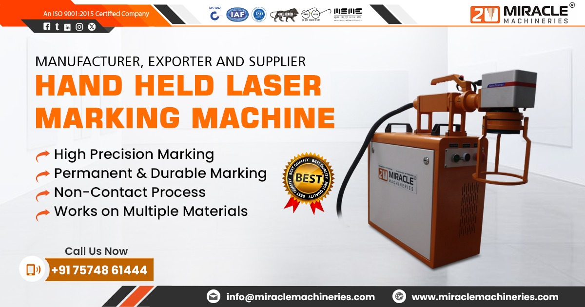 Hand Held Laser Marking Machine in Tamil Nadu