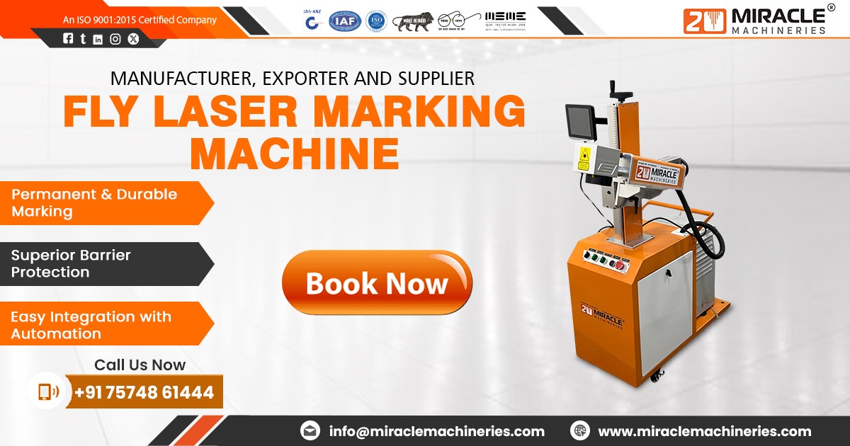 Fly Laser Marking Machine in Andhra Pradesh