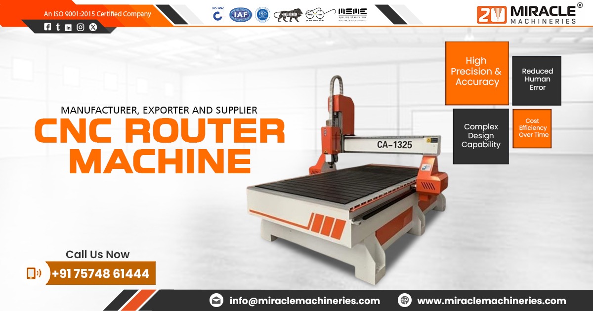 CNC Router Machine Supplier in Rajasthan