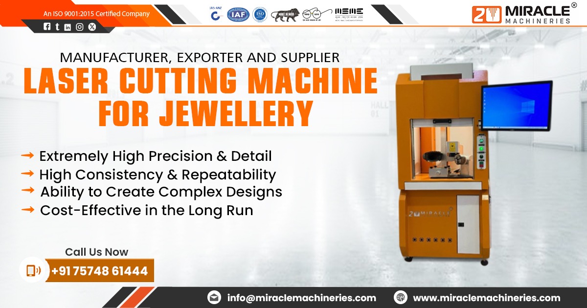 Laser Cutting Machine for Jewellery in Tamil Nadu