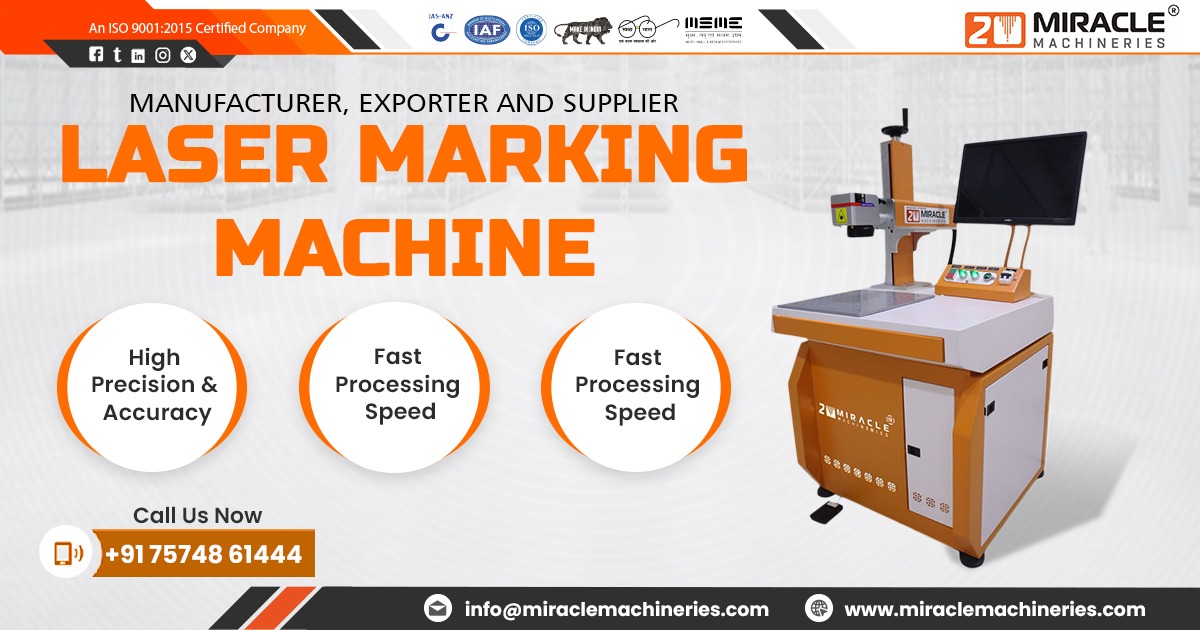 Laser Marking Machine Manufacturer in Ahmedabad