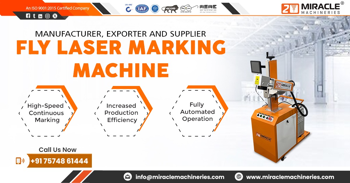Fly Laser Marking Machine in Tamil Nadu