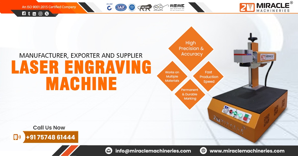 Laser Engraving Machine in Tamil Nadu