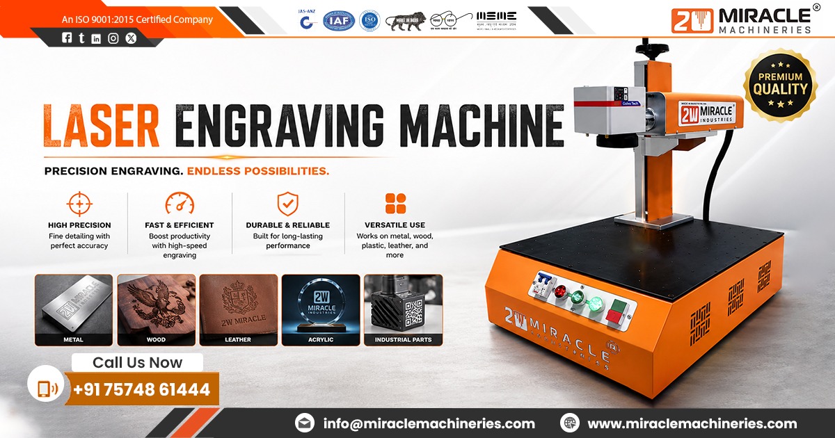 Laser Engraving Machine in West Bengal