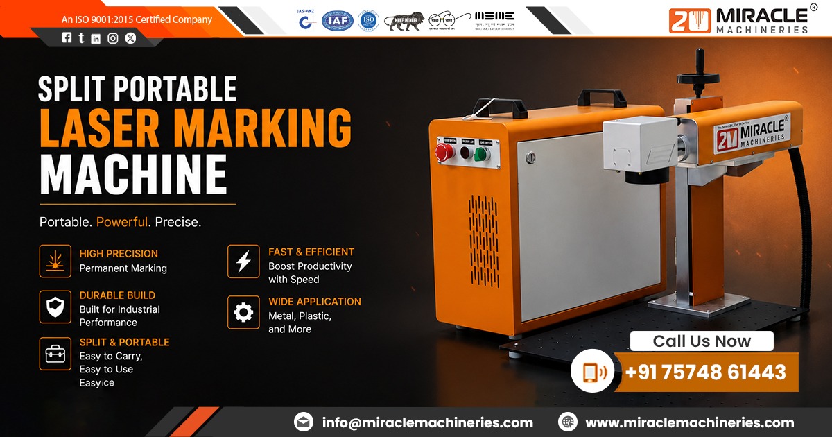 Split Portable Laser Marking Machine in Madhya Pradesh