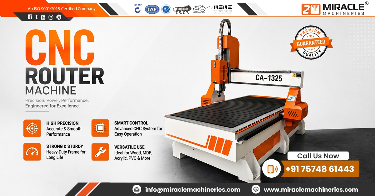 CNC Router Machine in Madhya Pradesh
