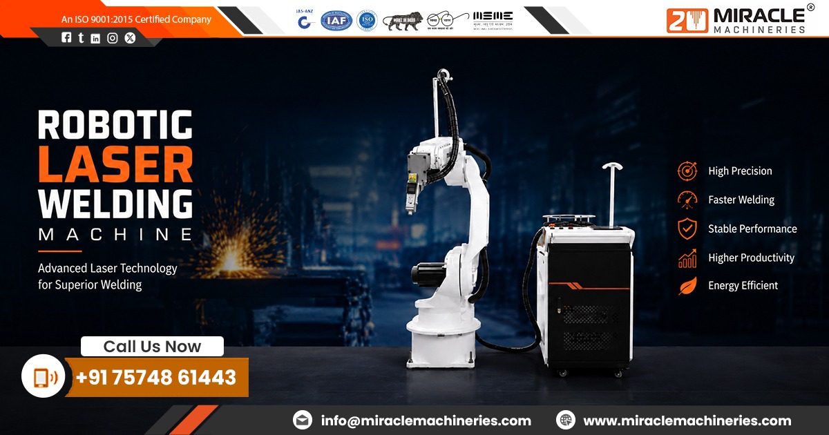 Robotic Laser Welding Machine in West Bengal