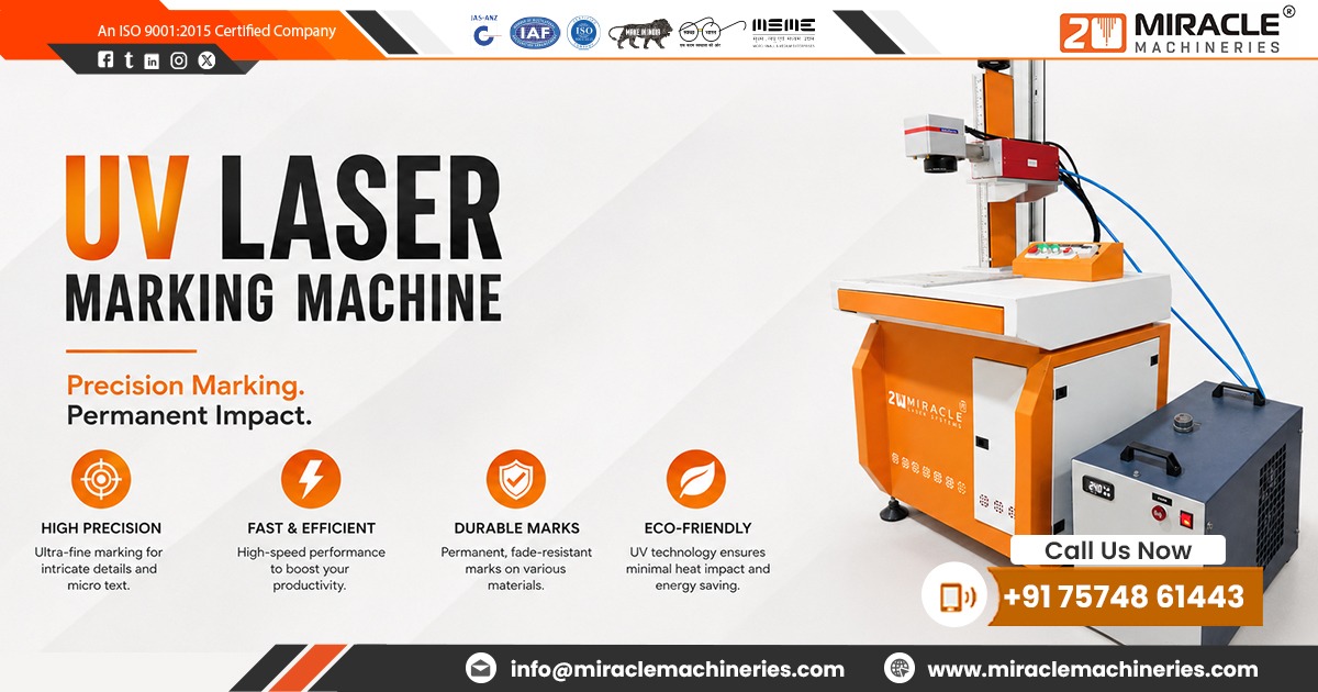 UV Laser Marking Machine in West Bengal