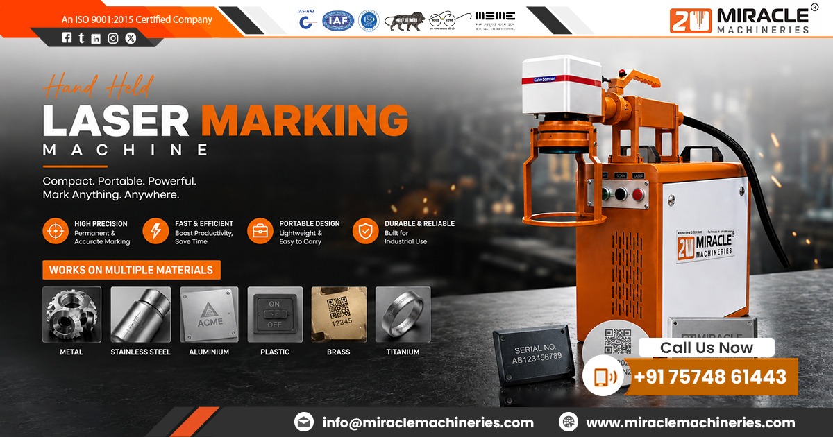 Hand Held Laser Marking Machine in Odisha
