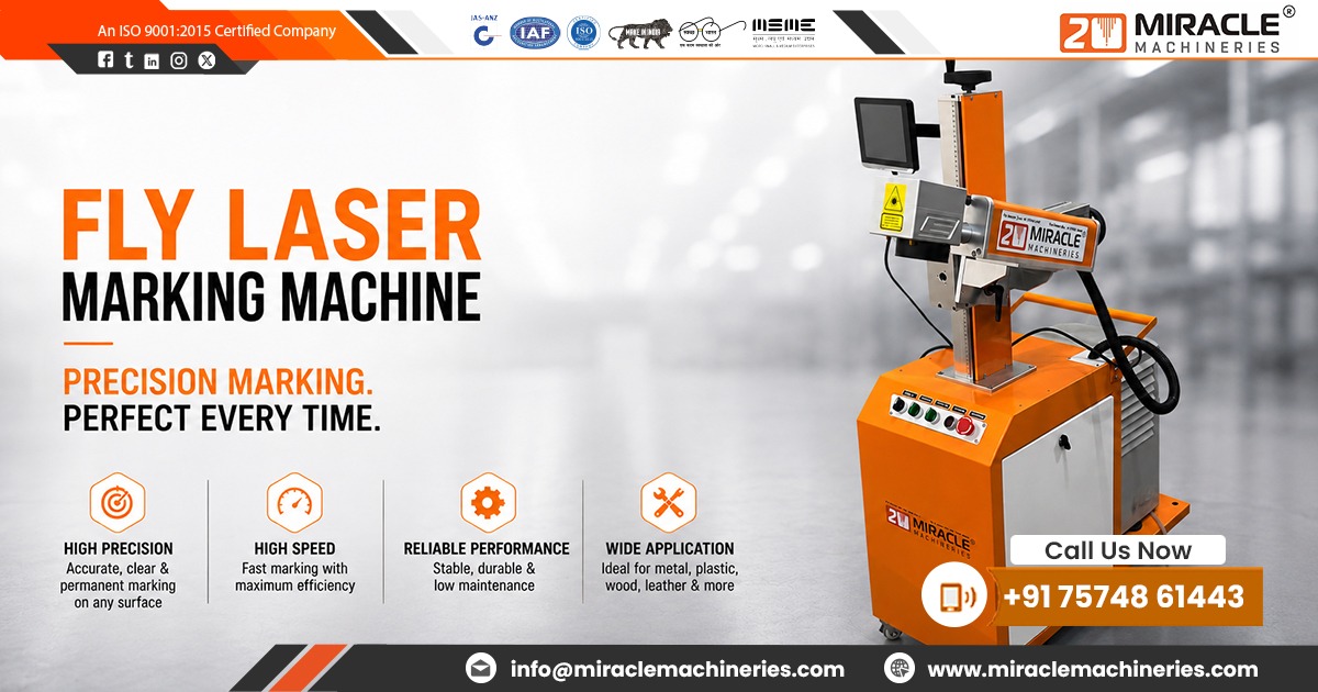 Fly Laser Marking Machine in Chhattisgarh