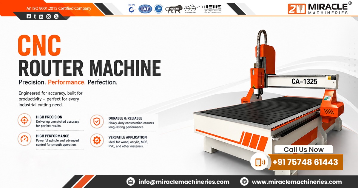 CNC Router Machine in Ahmedabad