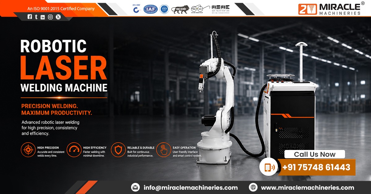 Robotic Laser Welding Machine Supplier in Maharashtra
