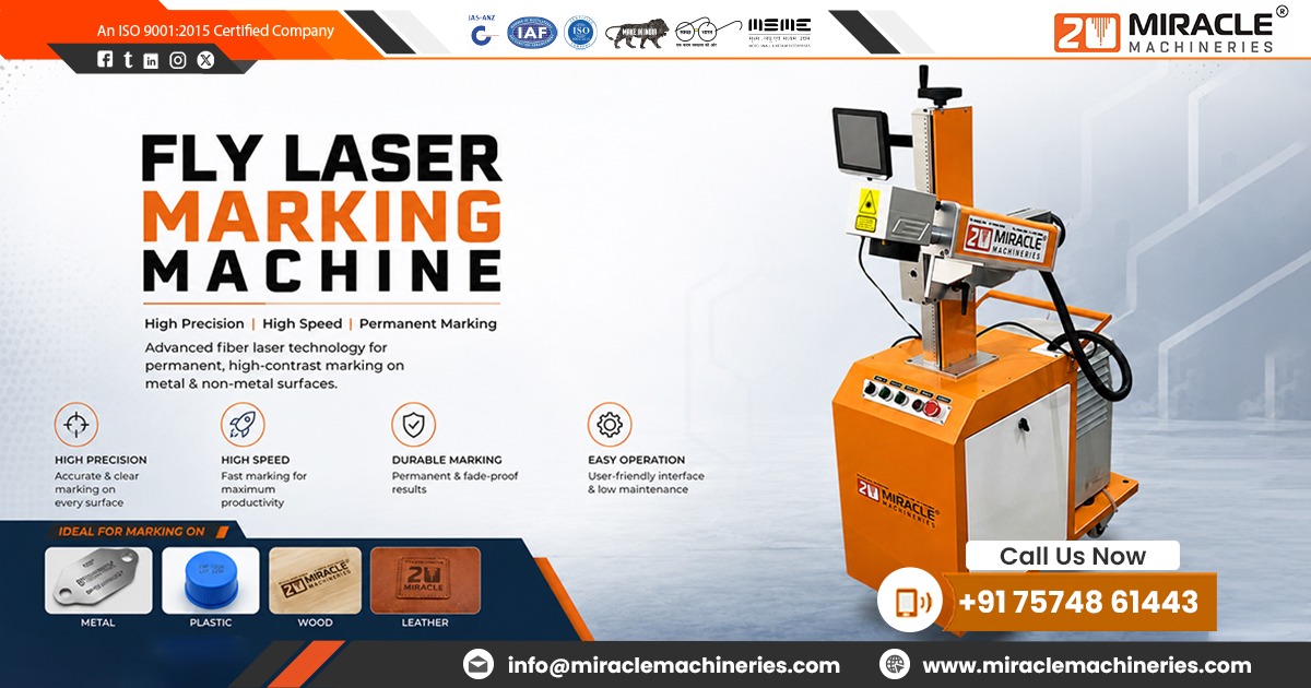 Fly Laser Marking Machine Supplier in Maharashtra