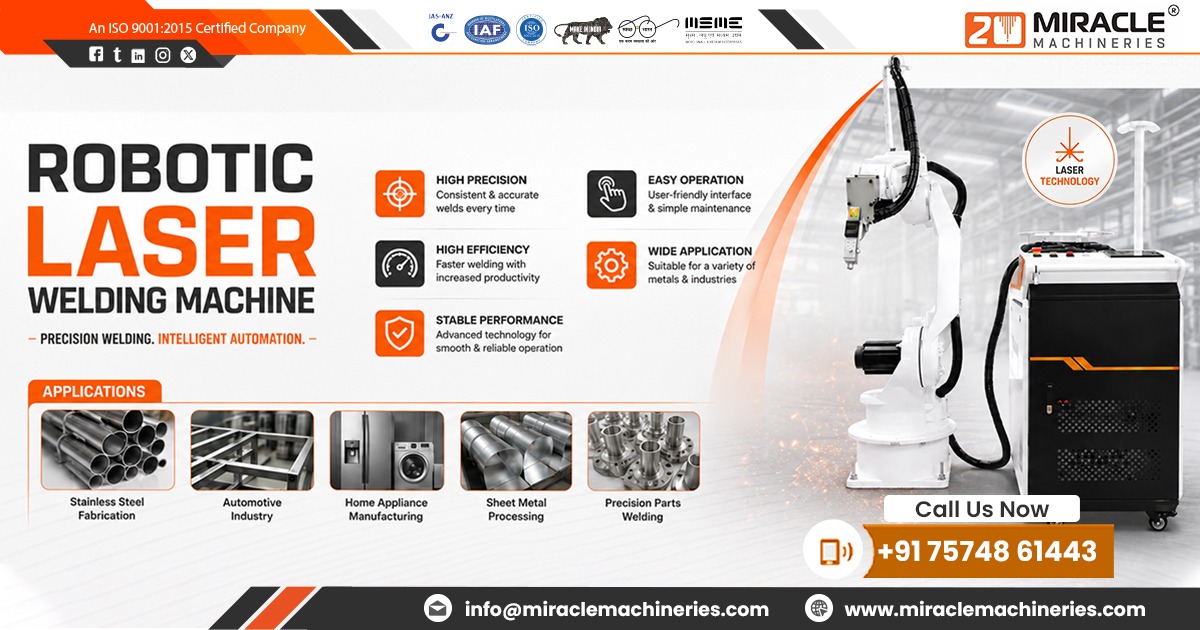 Robotic Laser Welding Machine in India