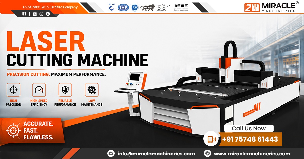 Laser Cutting Machine Supplier in India