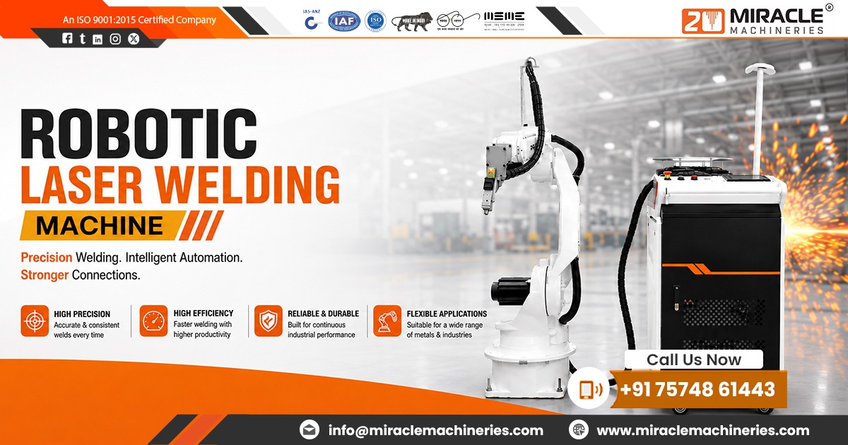 Robotic Laser Welding Machine in Gujarat