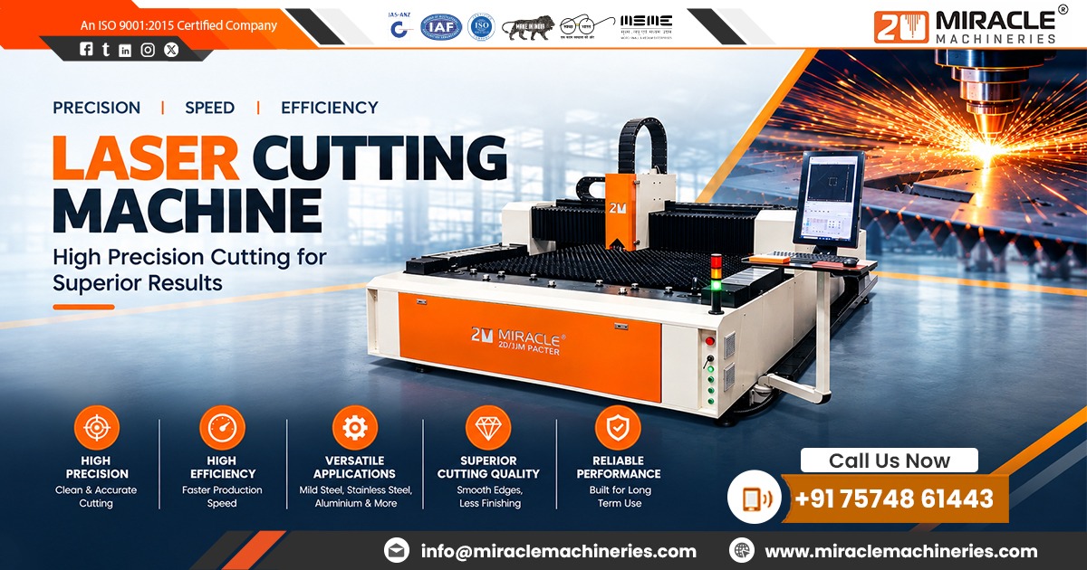 Laser Cutting Machine Supplier in Chennai