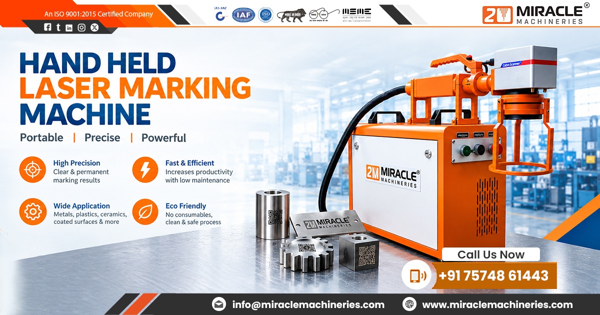 Hand held Laser Marking Machine in Udaipur