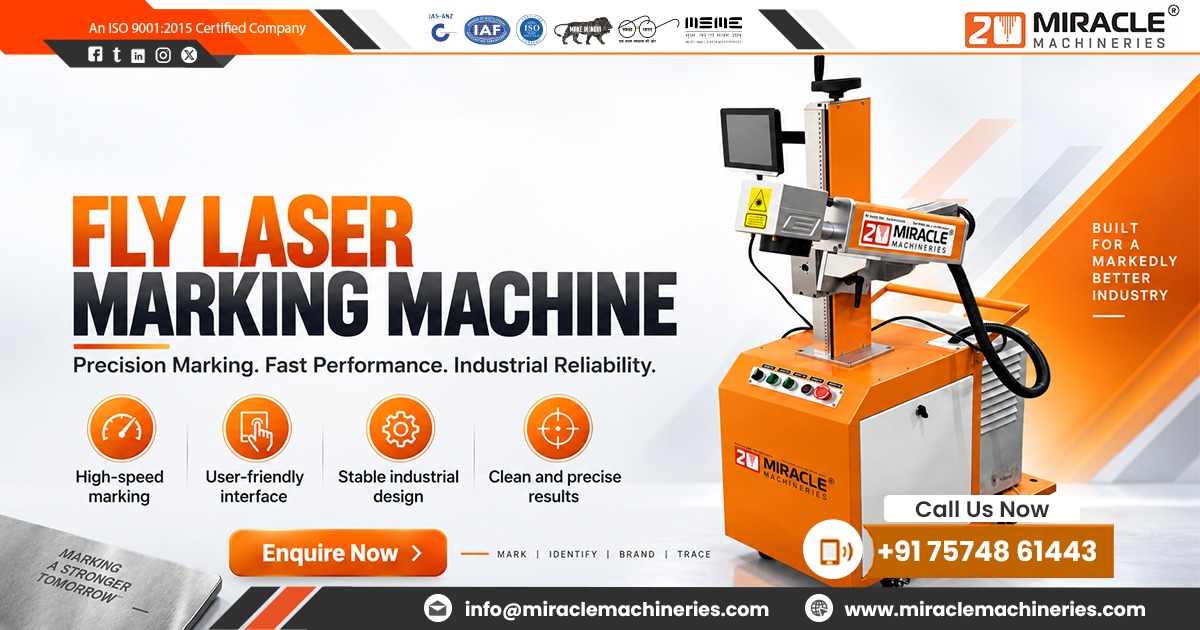 Fly Laser Marking Machine in Bhopal