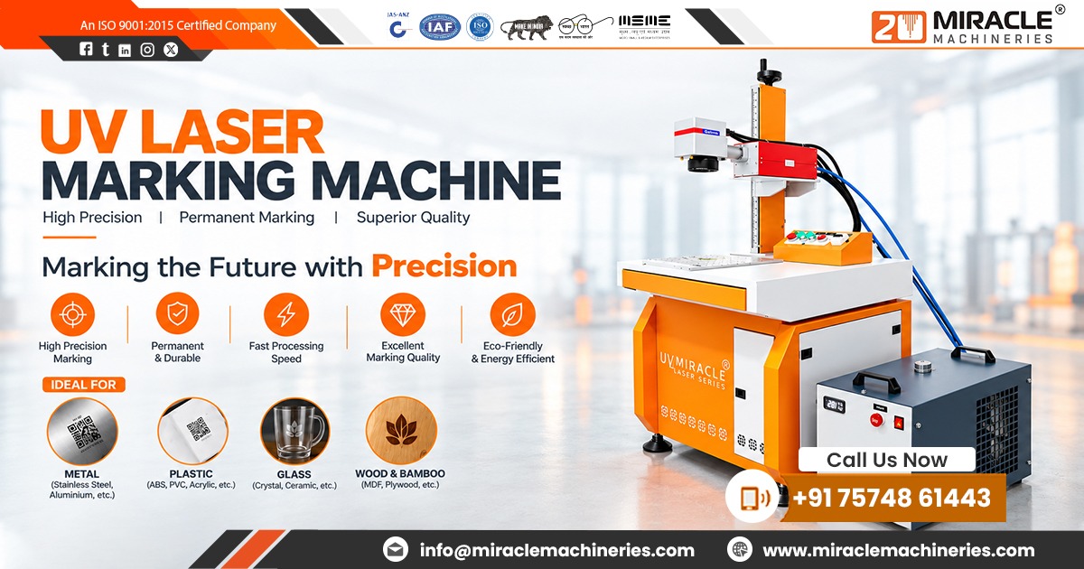 UV Laser Marking Machine Supplier in Madurai