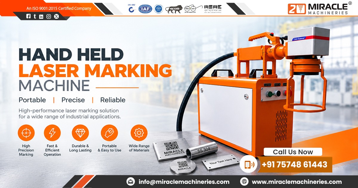Hand Held Laser Marking Machine in Faridabad