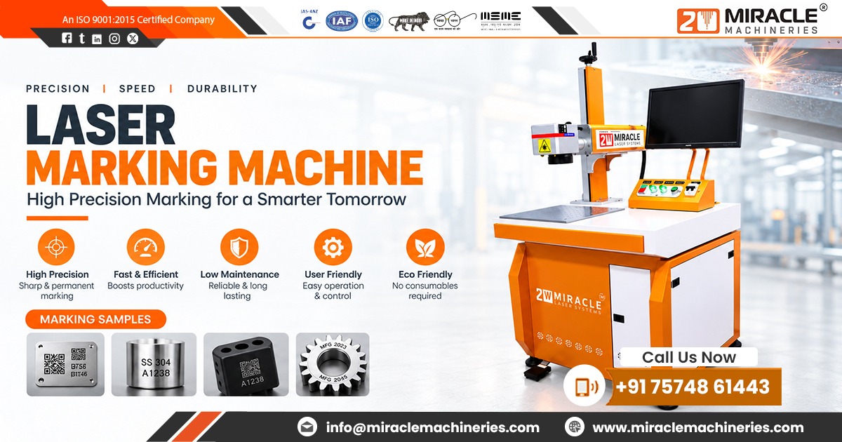 Laser Marking Machine Supplier in Jodhpur