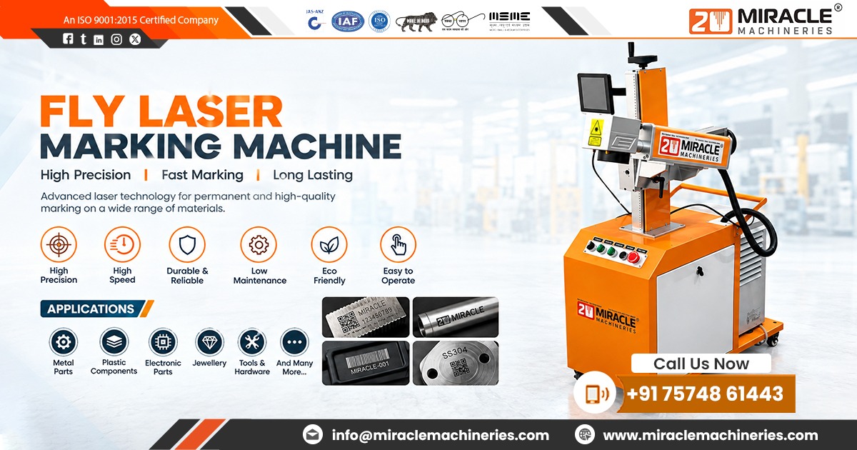Fly Laser Marking Machine Supplier in Nagpur
