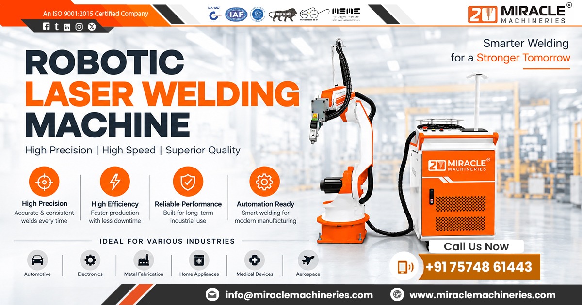 Robotic Laser Welding Machine in Gwalior