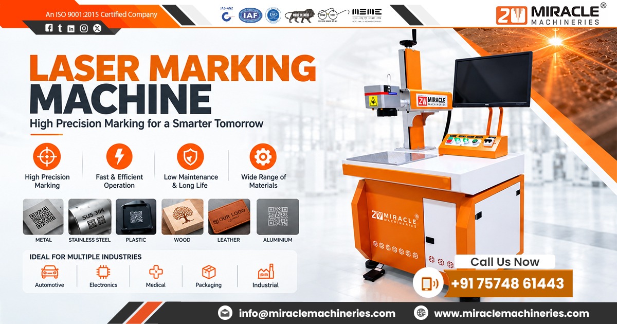 Laser Marking Machine Supplier in Bhopal